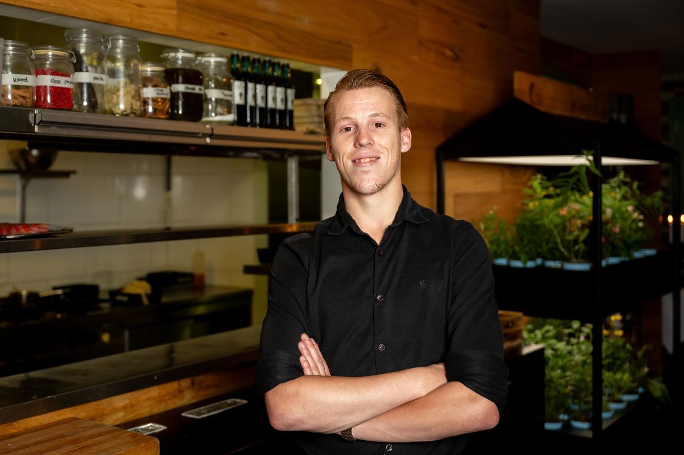 Aron van Boesschoten Kok bij Kozee